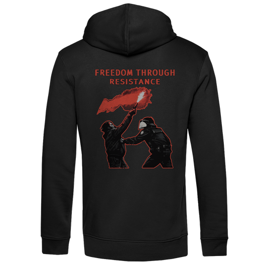 Bio Hoodie I Freedom Backprint