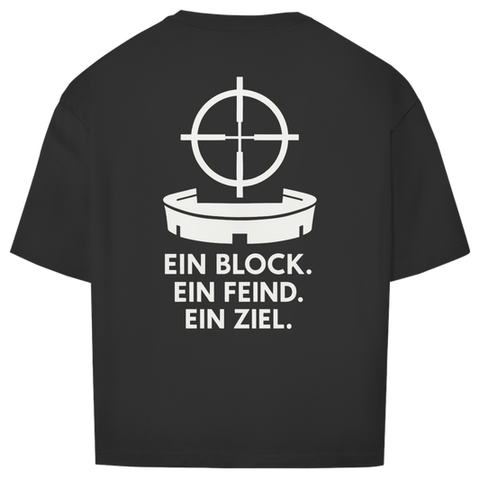 Oversize T-Shirt I Ein Block, Backprint