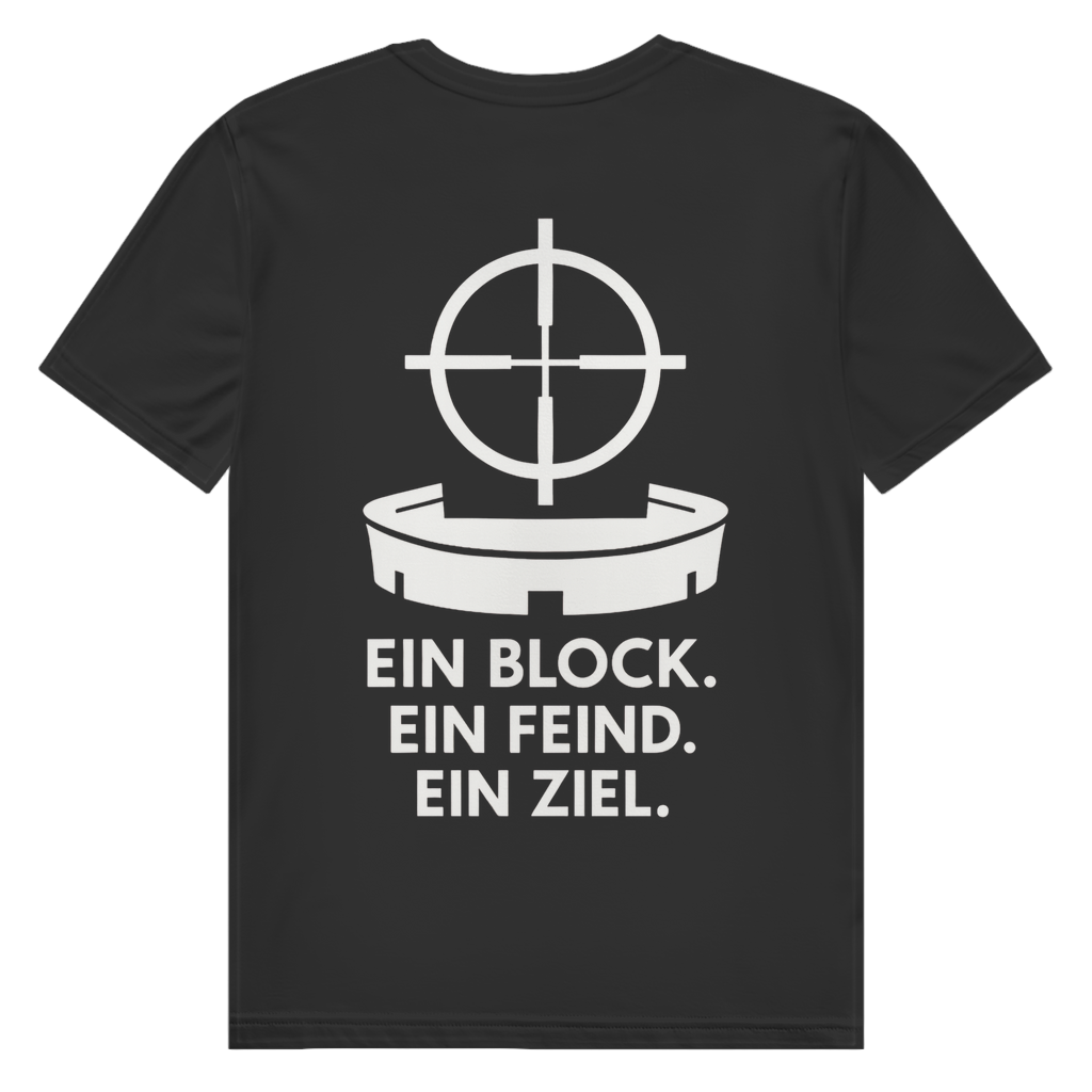 Bio T-Shirt I Ein Block, Backprint