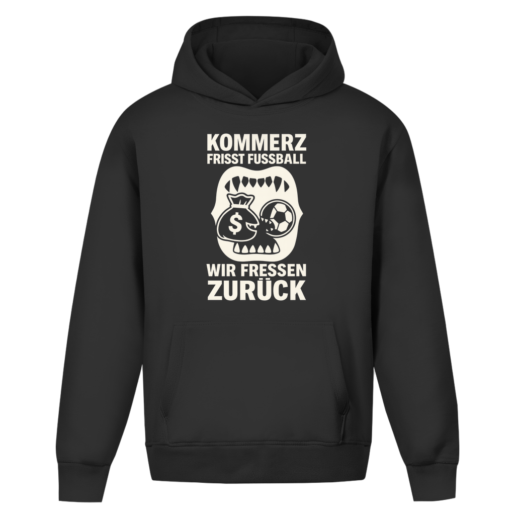 Oversize Hoodie I Kommerz Frisst Fussball