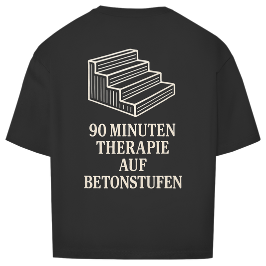 Oversize T-Shirt I Betonstufen Backprint