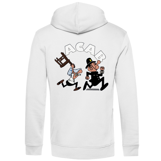 Bio Hoodie I Old School ACAB I Backprint