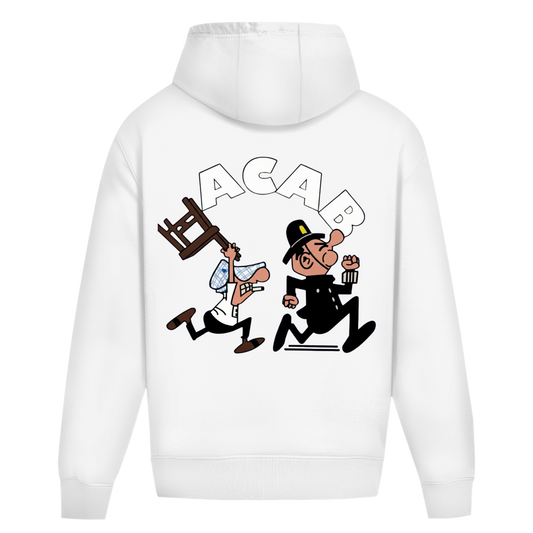 Oversize Hoodie I Old School ACAB I Backprint
