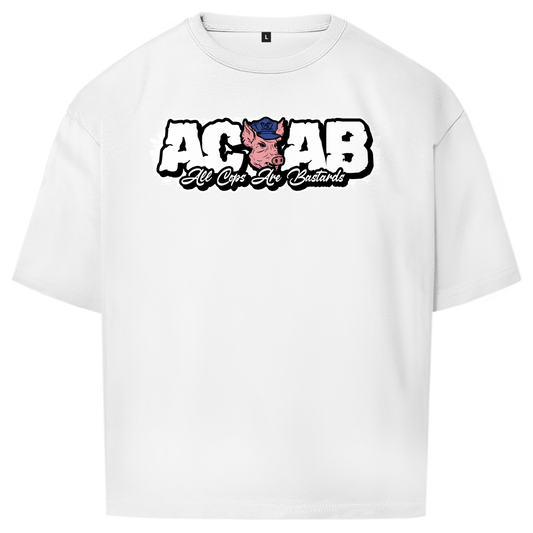 Oversize T-Shirt I ACAB Schwein