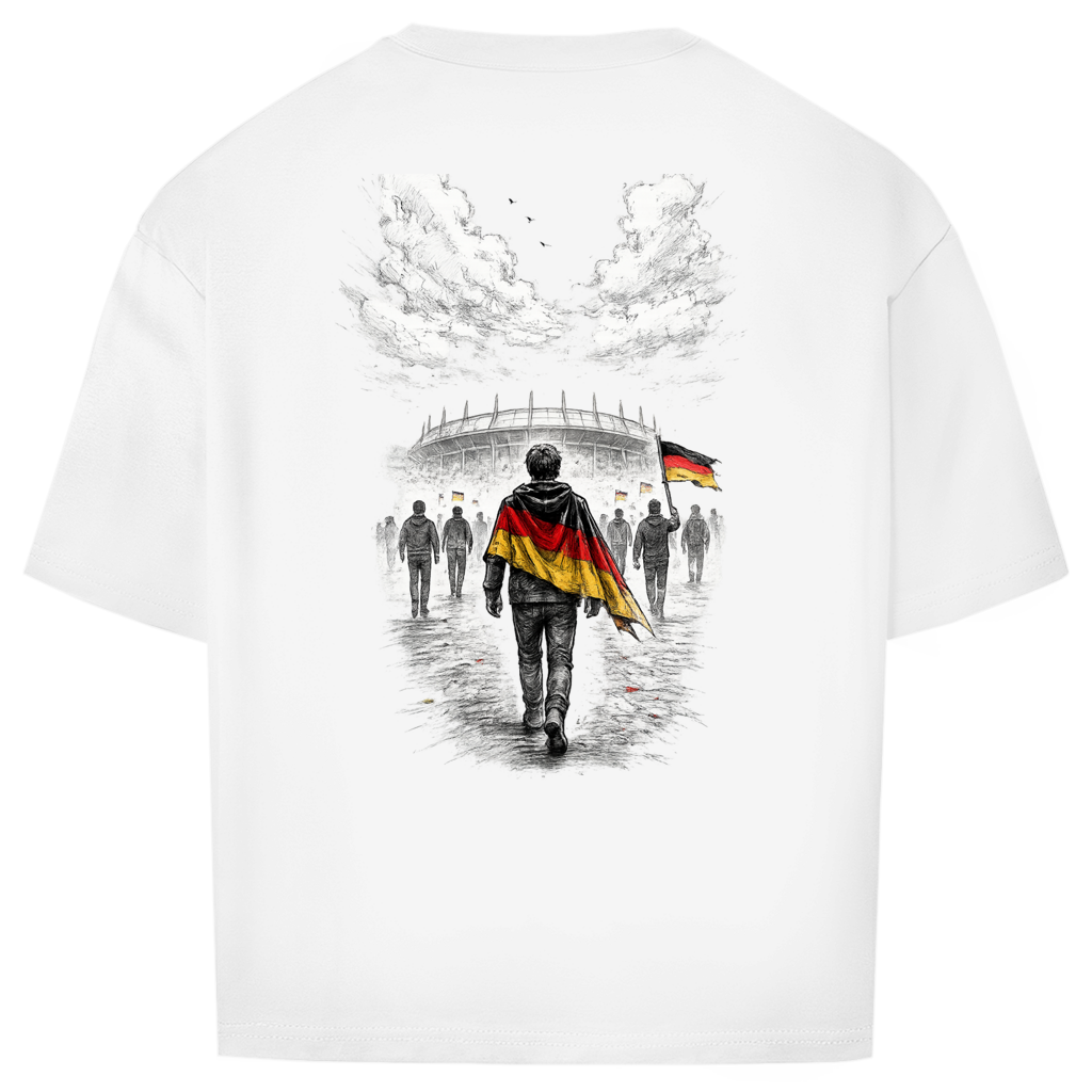 Oversize T-Shirt I Nach Hause.