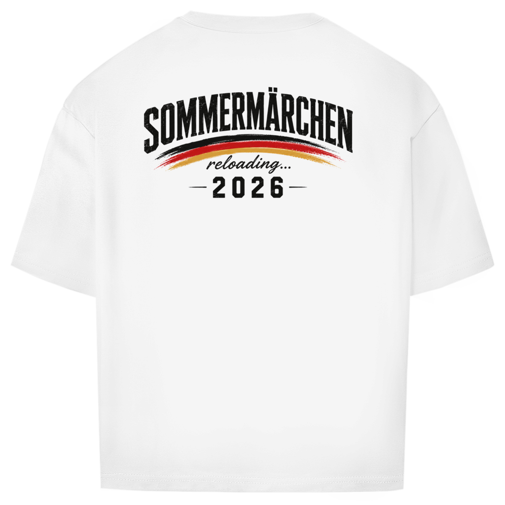 Oversize T-Shirt I Sommermärchen Backprint
