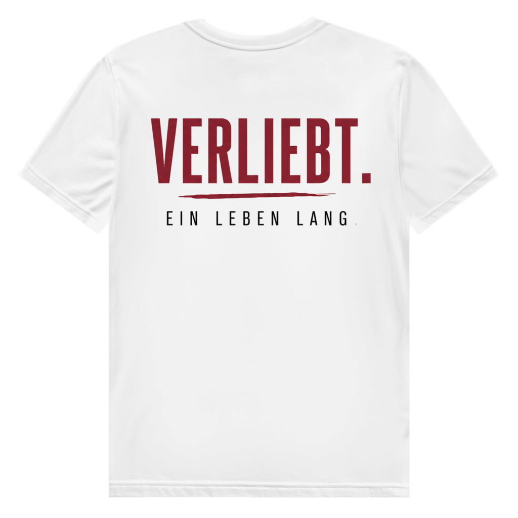 Bio T-Shirt I Verliebt Backprint