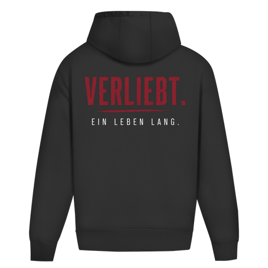 Oversize Hoodie I Verliebt Backprint