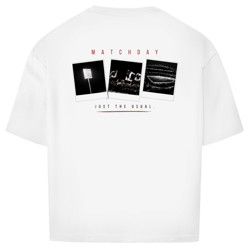 Oversize T-Shirt I Matchday Backprint