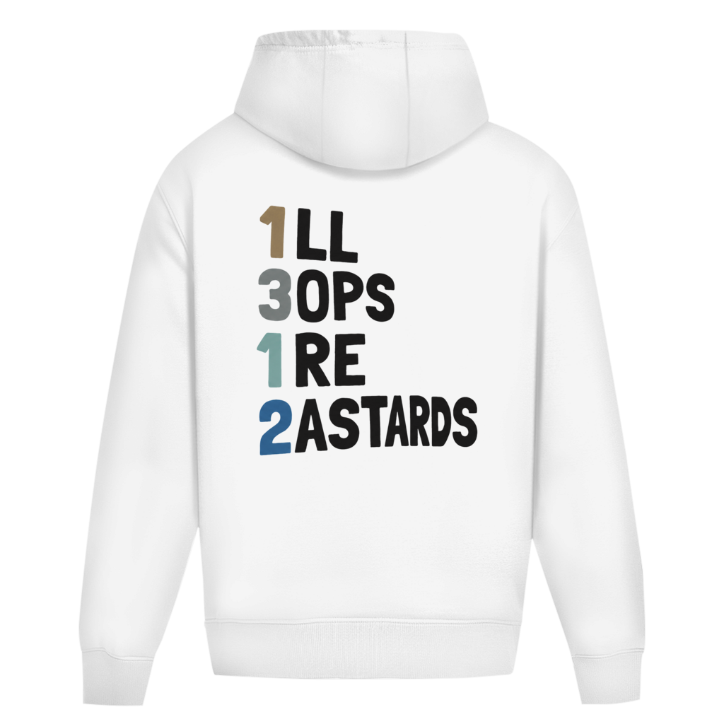 Oversize Hoodie I 1312 Backprint