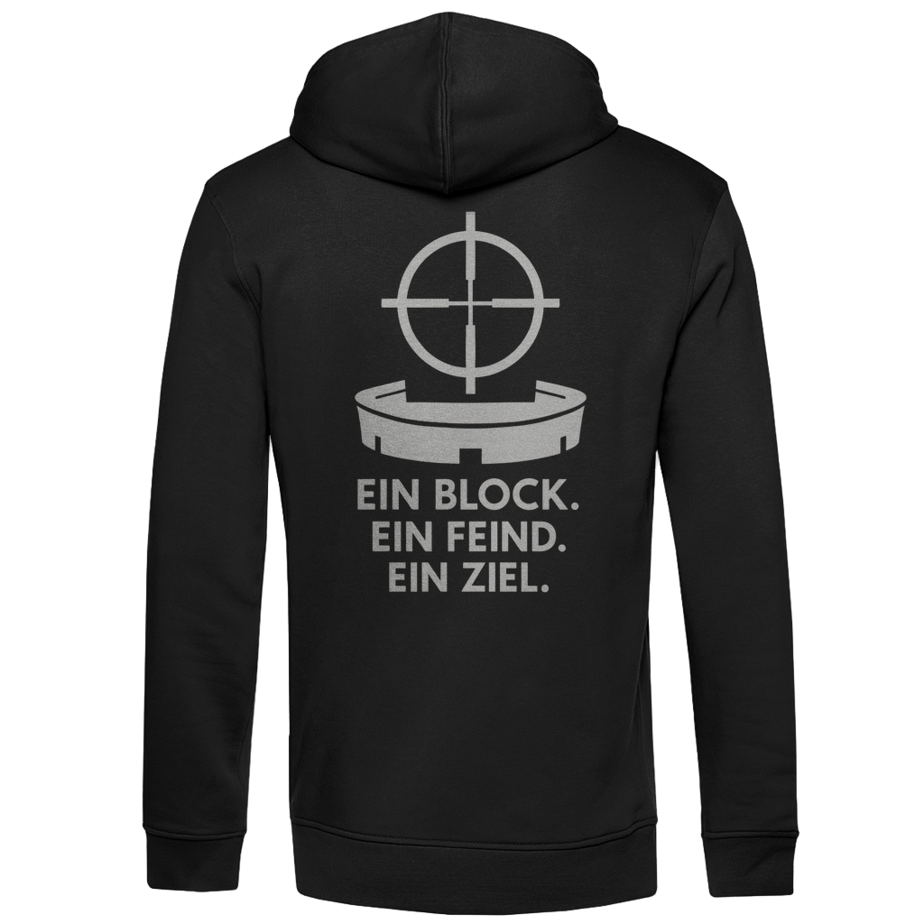 Bio Hoodie I Ein Block, Backprint