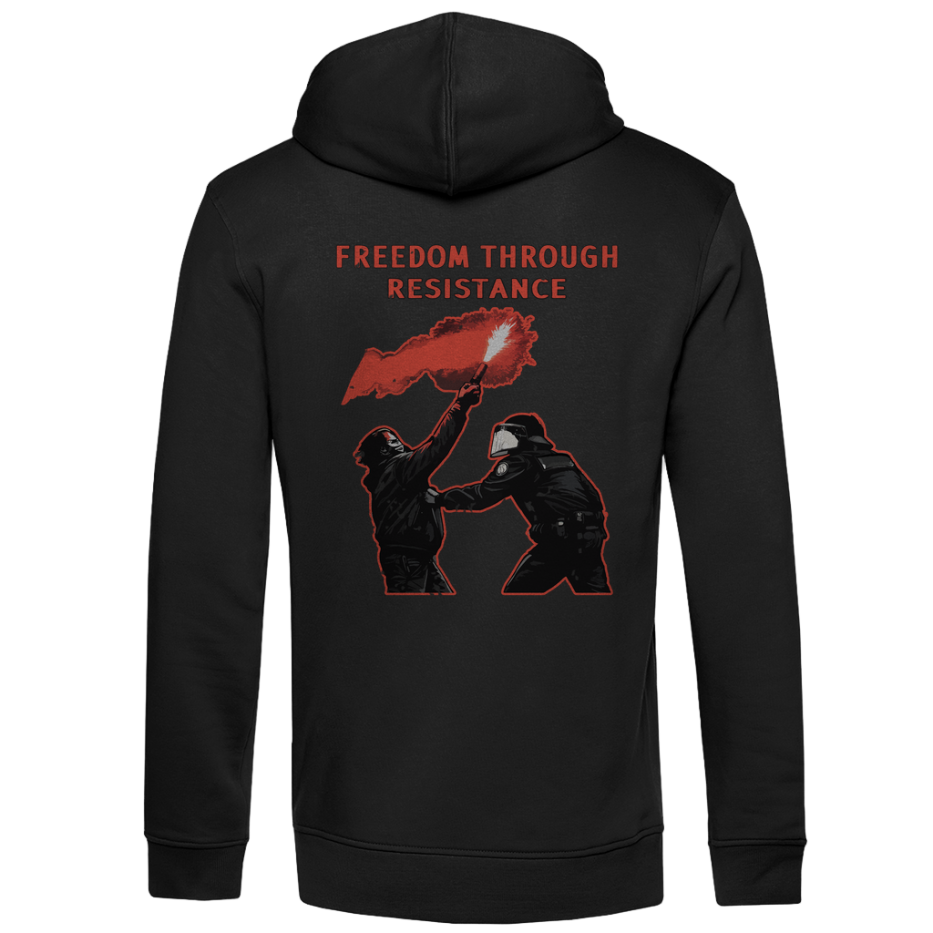 Bio Hoodie I Freedom Backprint