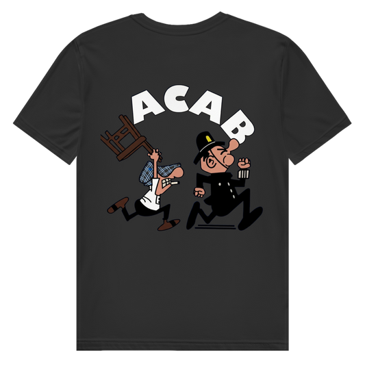 Bio T-Shirt I Old School ACAB Backprint