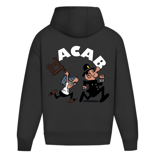 Oversize Hoodie I Old School ACAB Backprint