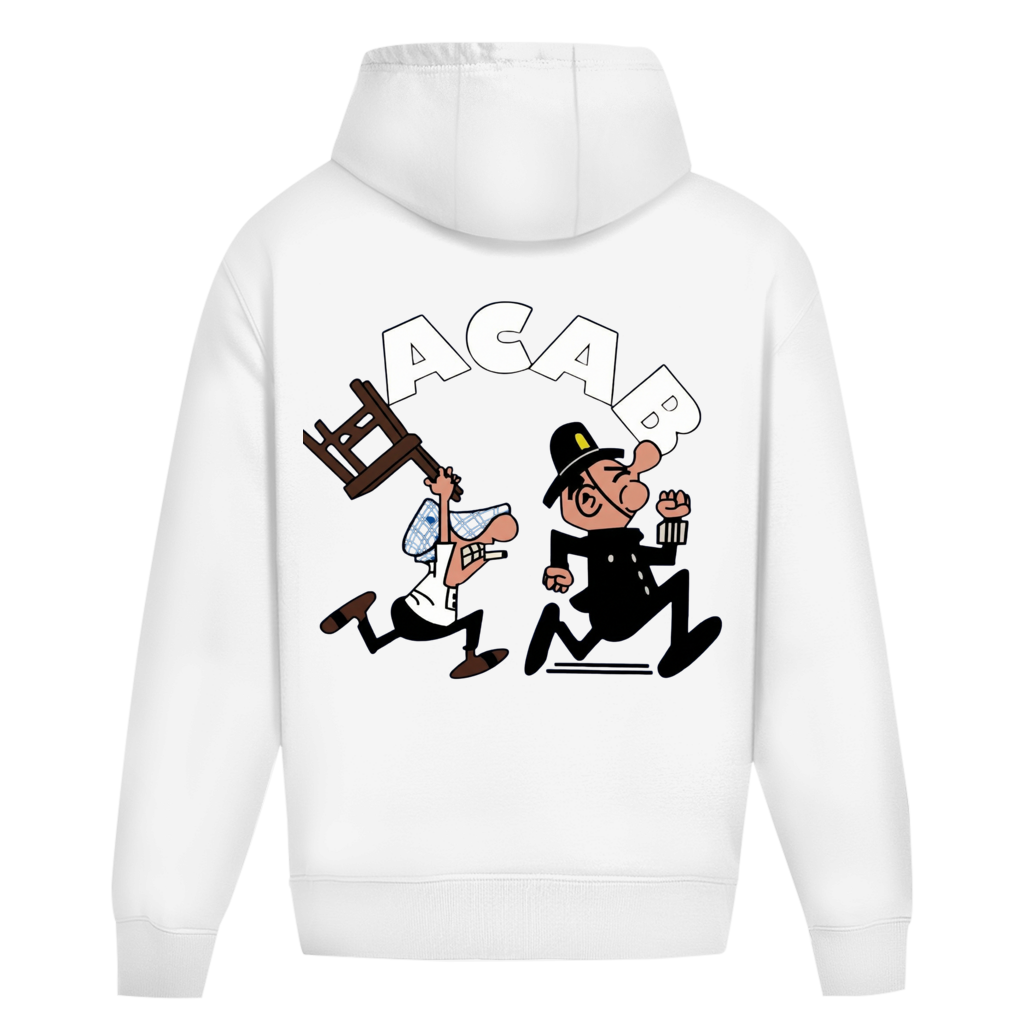 Oversize Hoodie I Old School ACAB Backprint
