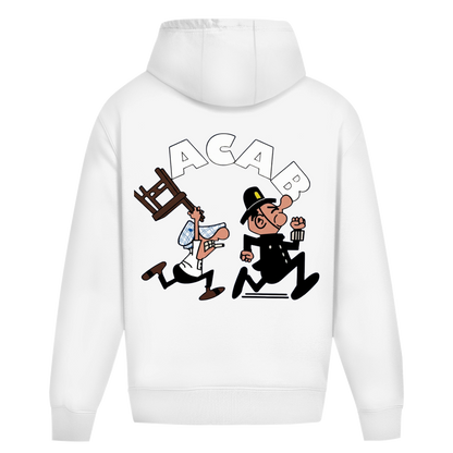 Oversize Hoodie I Old School ACAB Backprint