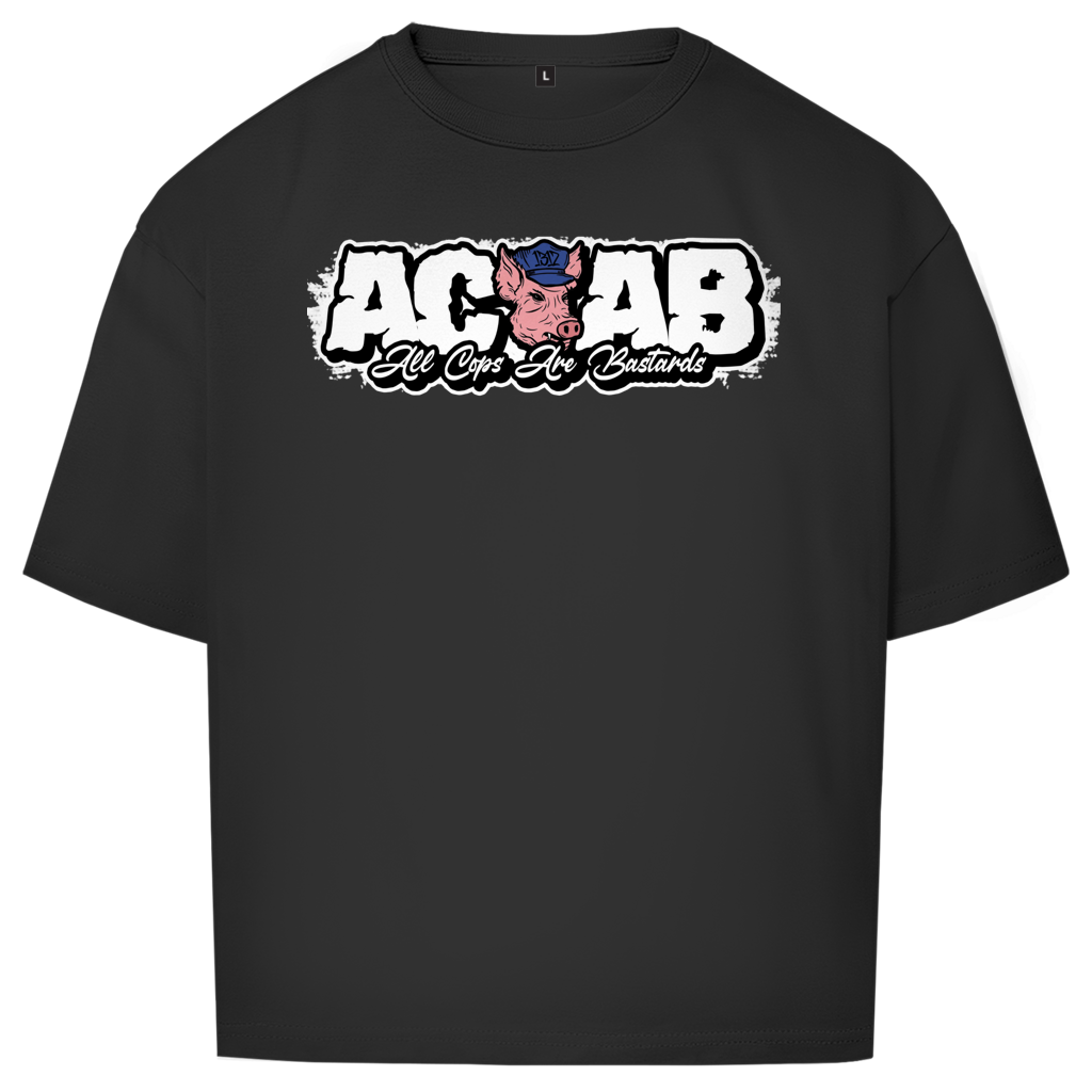 Oversize T-Shirt I ACAB Schwein