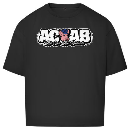 Oversize T-Shirt I ACAB Schwein