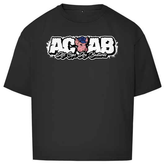 Oversize T-Shirt I ACAB Schwein