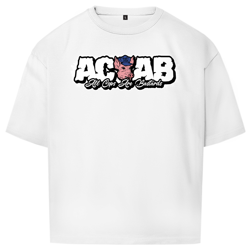Oversize T-Shirt I ACAB Schwein