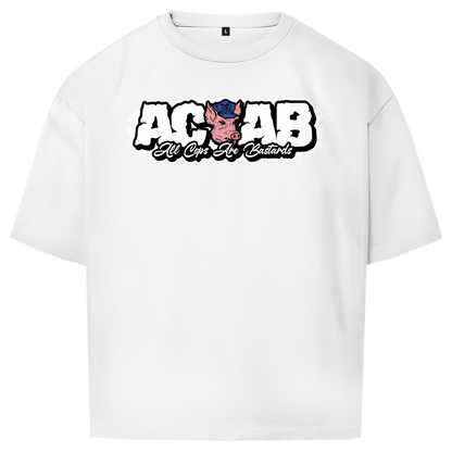 Oversize T-Shirt I ACAB Schwein