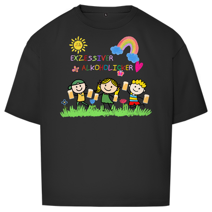 Oversize T-Shirt I Alkoholiker