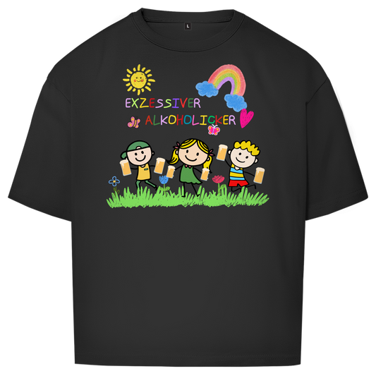 Oversize T-Shirt I Alkoholiker