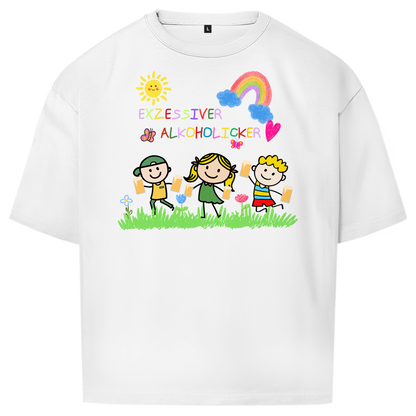 Oversize T-Shirt I Alkoholiker
