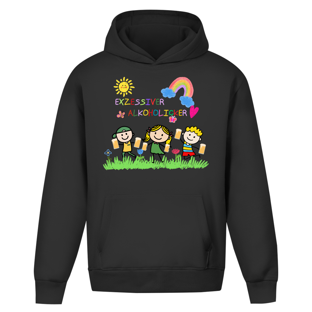 Oversize Hoodie I Alkoholiker