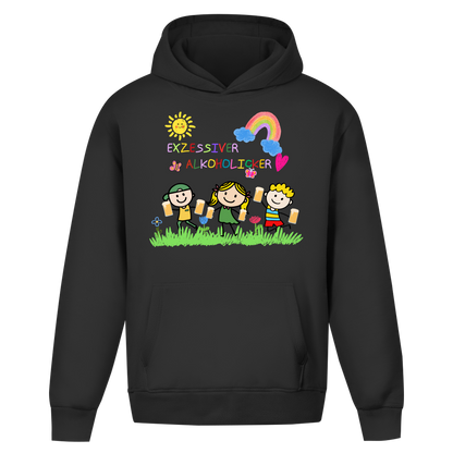 Oversize Hoodie I Alkoholiker