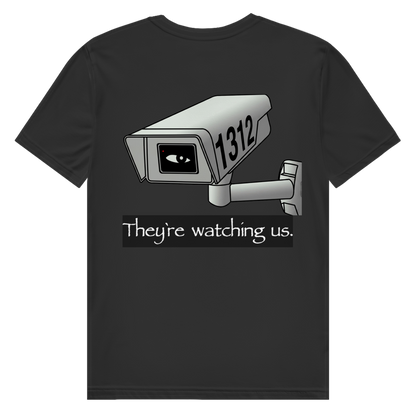 Bio T-Shirt I They're watching us. I Backprint
