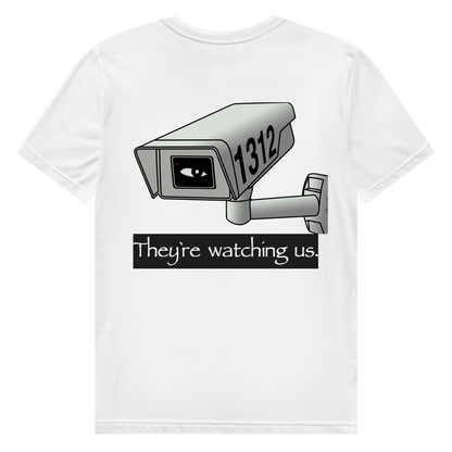 Bio T-Shirt I They're watching us. I Backprint