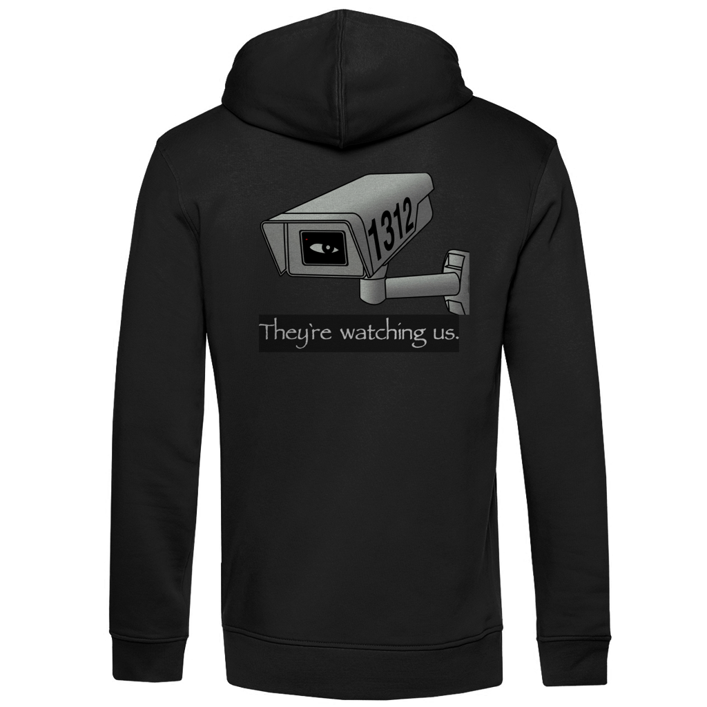 Bio Hoodie I They're watching us. I Backprint