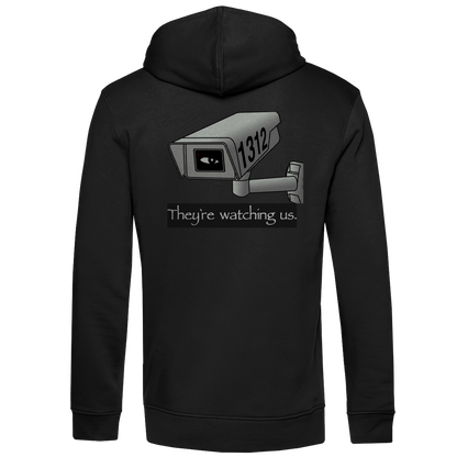 Bio Hoodie I They're watching us. I Backprint