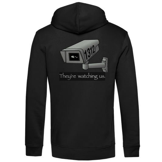 Bio Hoodie I They're watching us. I Backprint