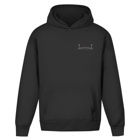 Oversize Hoodie I Verliebt Backprint