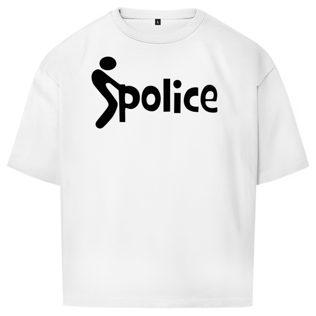 Oversize T-Shirt I Police