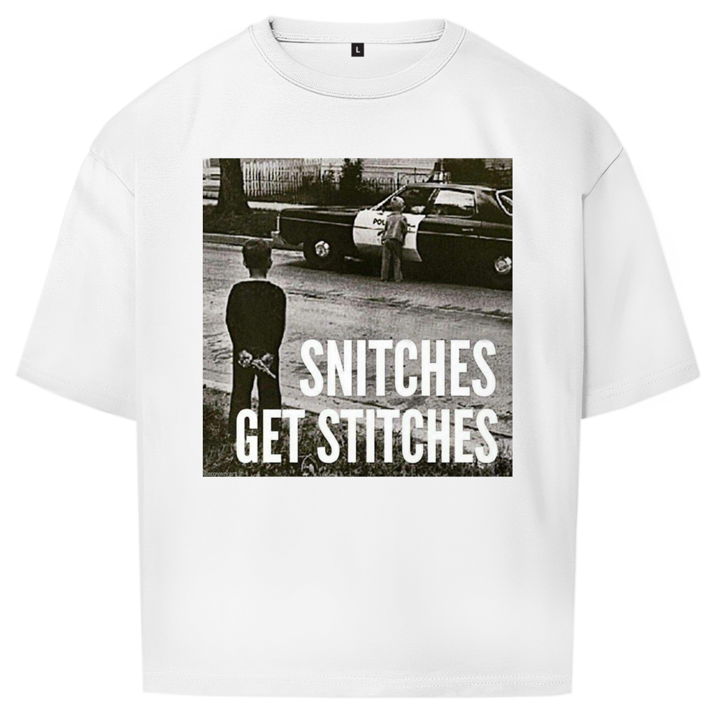 Oversize T-Shirt I Snitch