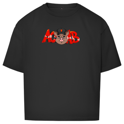 Oversize T-Shirt I ACAB Schwein