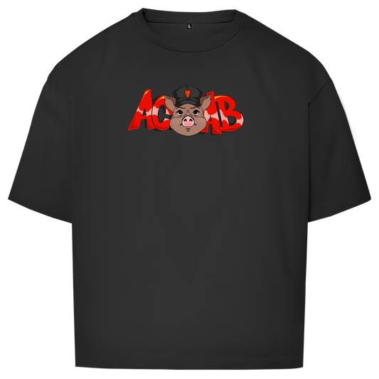 Oversize T-Shirt I ACAB Schwein