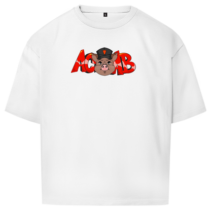 Oversize T-Shirt I ACAB Schwein