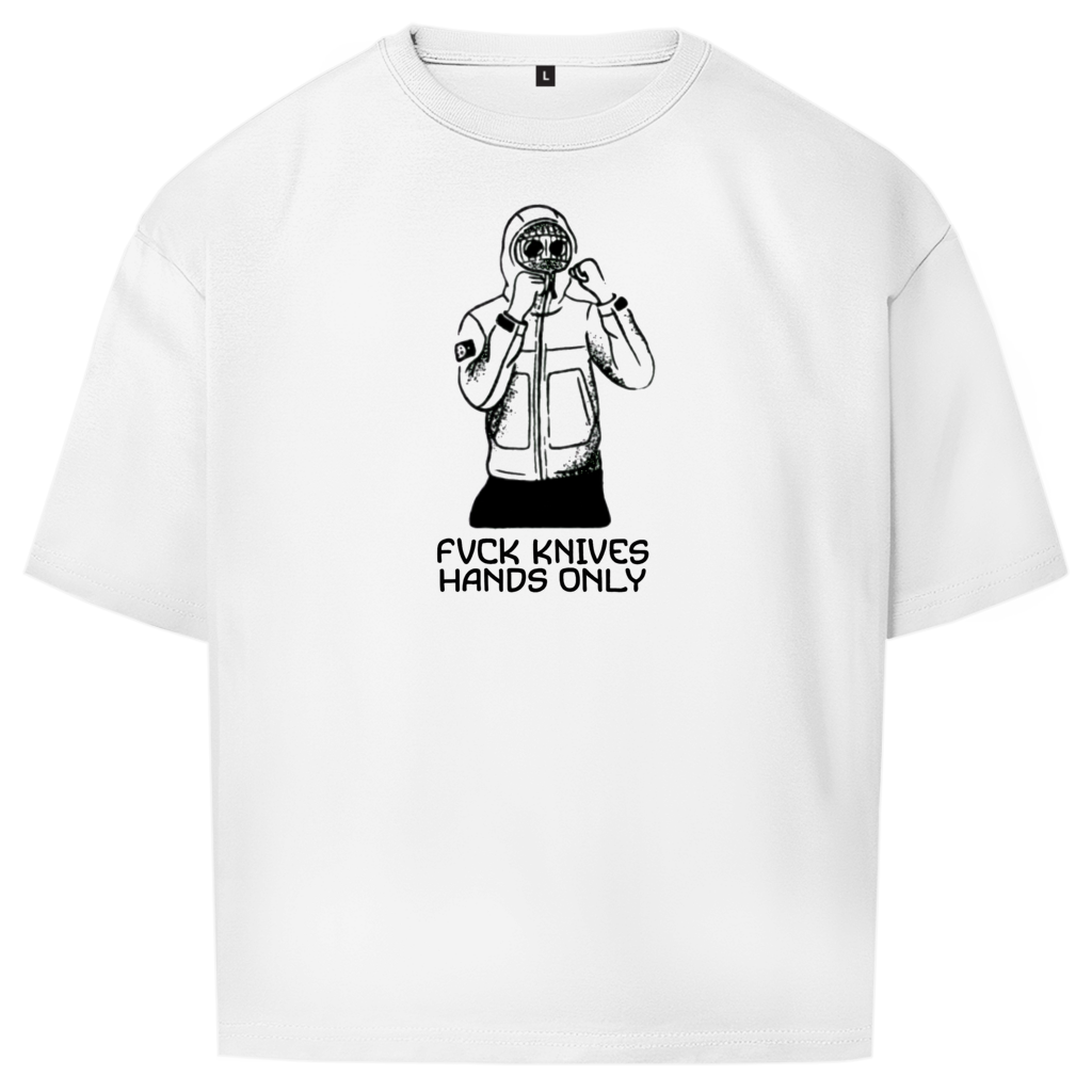 Oversize T-Shirt I FUCK KNIVES