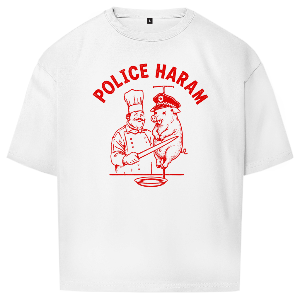 Oversize T-Shirt I Police Haram