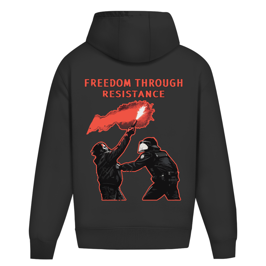 Oversize Hoodie I Freedom Backprint